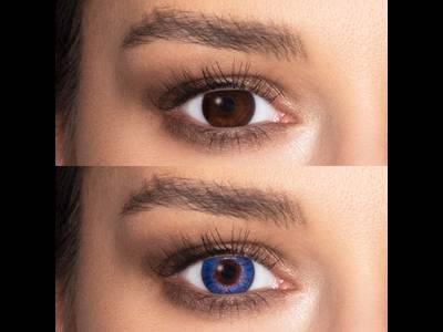 FreshLook ColorBlends Blue - ohne Stärken (2 Linsen)