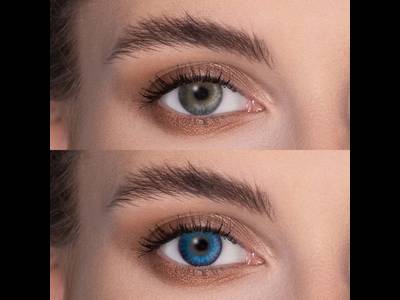 FreshLook ColorBlends Brilliant Blue - ohne Stärken (2 Linsen)