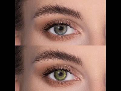 FreshLook ColorBlends Gemstone Green - mit Stärke (2 Linsen)