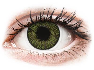 FreshLook ColorBlends Green - mit Stärke (2 Linsen) - Farblinsen