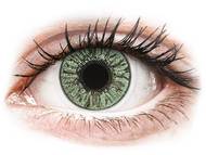 FreshLook Colors Green - mit Stärke (2 Linsen) Farblinsen - Dioptrisch, Grün - FreshLook Colors Green - mit Stärke (2 Linsen)