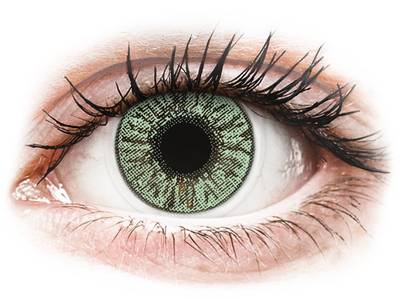 FreshLook Colors Green - mit Stärke (2 Linsen) - Farblinsen