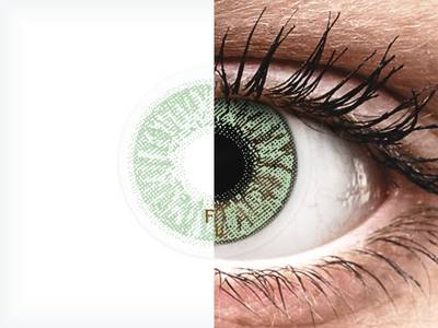 FreshLook Colors Green - mit Stärke (2 Linsen)