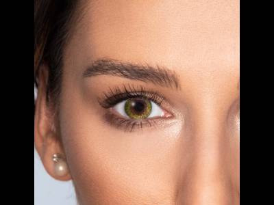 FreshLook Colors Green - mit Stärke (2 Linsen)