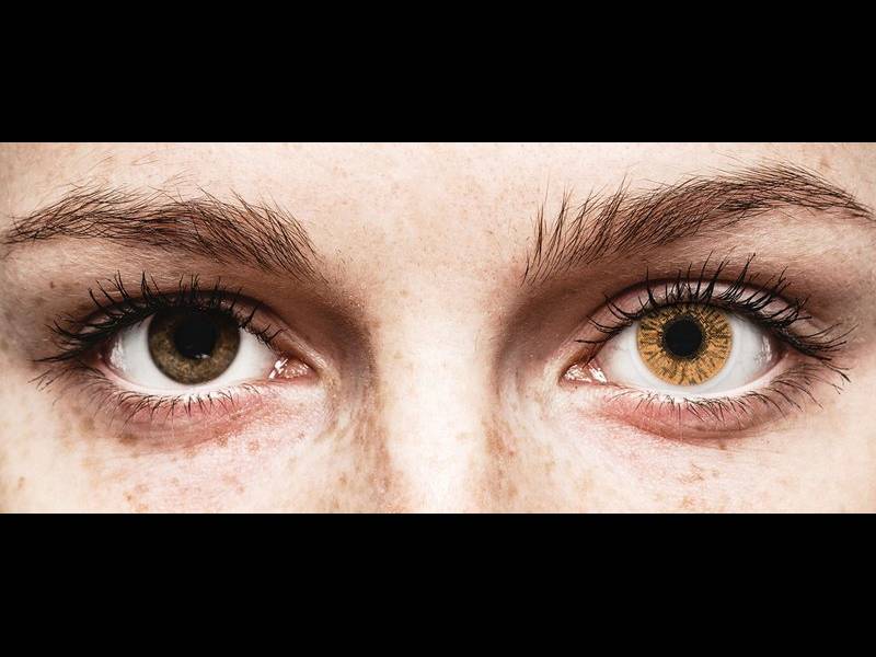 FreshLook Colors Hazel - mit Stärke (2 Linsen)