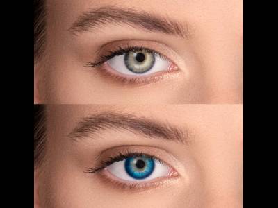 FreshLook Dimensions Pacific Blue - ohne Stärken (2 Linsen)
