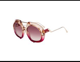 Fendi FF 0316/S C48/3X Sonnenbrillen Oval / Elipse - Fendi FF 0316/S C48/3X