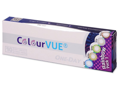 ColourVue One Day TruBlends Rainbow 1 - ohne Stärken (10 Linsen) - Dieses Produkt gibt es außerdem in folgenden Abpackungen