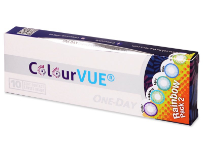 ColourVue One Day TruBlends Rainbow 2 - ohne Stärken (10 Linsen) - Dieses Produkt gibt es außerdem in folgenden Abpackungen