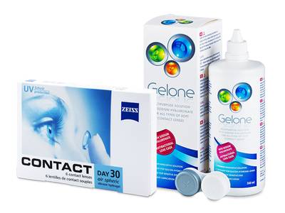 Zeiss Contact Day 30 Air (6 Linsen) + Gelone 360 ml