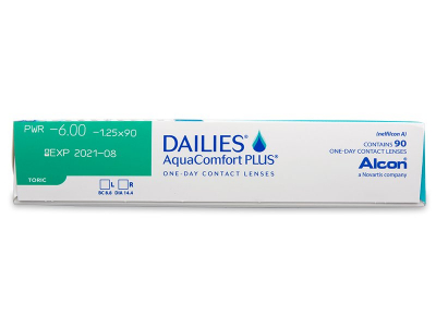 Dailies AquaComfort Plus Toric (90 Linsen) - Vorschau