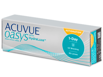 Acuvue Oasys 1-Day with HydraLuxe for Astigmatism (30 Linsen) - Torische Kontaktlinsen