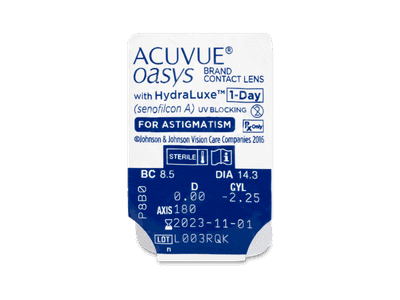 Acuvue Oasys 1-Day with HydraLuxe for Astigmatism (30 Linsen) - Blister Vorschau