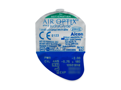 Air Optix plus HydraGlyde for Astigmatism (6 Linsen) - Blister Vorschau