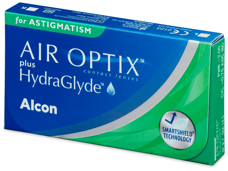 Air Optix plus HydraGlyde for Astigmatism (3 Linsen) - Monatslinsen