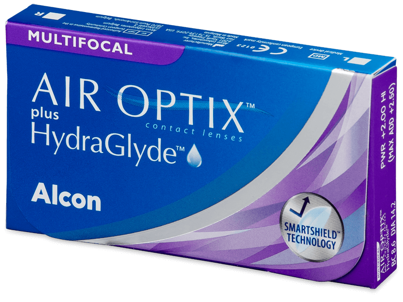 Air Optix plus HydraGlyde Multifocal (6 Linsen) - Monatslinsen
