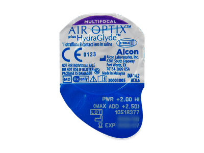 Air Optix plus HydraGlyde Multifocal (3 Linsen) - Blister Vorschau