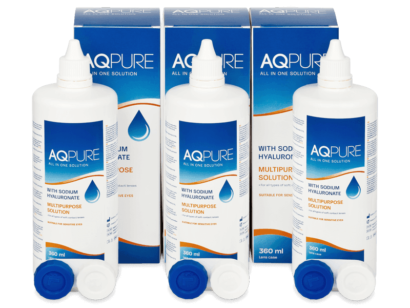 Pflegemittel AQ Pure 3 x 360 ml - Pflegelösung – 3er Pack