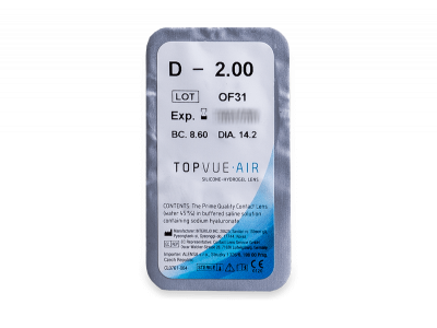 TopVue Air (6 Linsen)  - Blister Vorschau