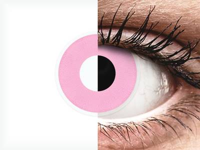 ColourVUE Crazy Lens - Barbie Pink - ohne Stärke (2 Linsen)