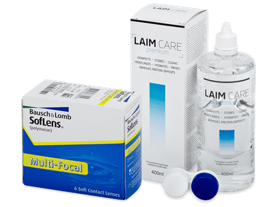 SofLens Multi-Focal (6 Linsen) + Laim Care 400 ml