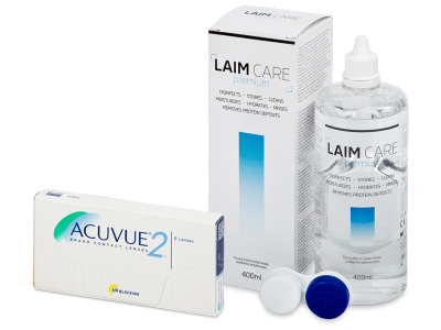 Acuvue 2 (6 Linsen) + Laim-Care 400 ml