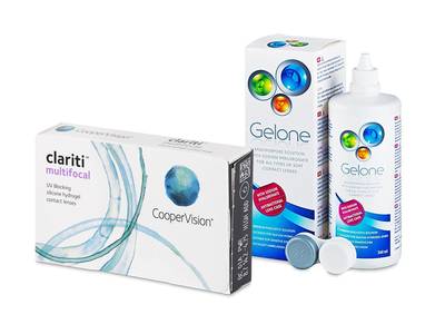 Clariti Multifocal (6 Linsen) + Gelone 360 ml