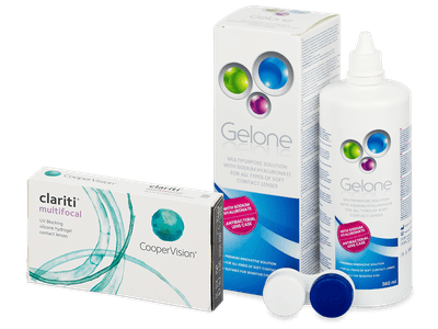 Clariti Multifocal (6 Linsen) + Gelone 360 ml
