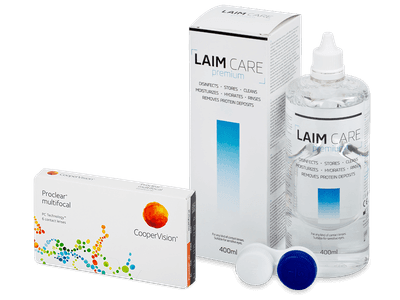 Proclear Multifocal (6 Linsen) + Laim-Care 400 ml