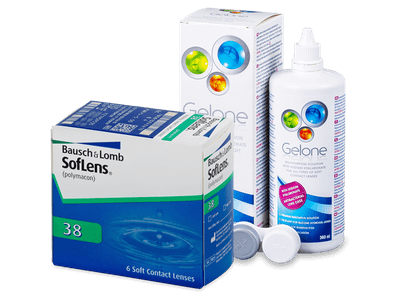 SofLens 38 (6 Linsen) + Gelone 360 ml - Spar-Set