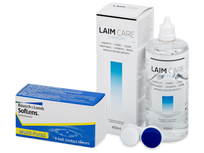 SofLens Multi-Focal (3 Linsen) + Laim-Care 400 ml - Dieses Produkt gibt es außerdem in folgenden Abpackungen