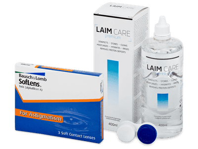 SofLens Toric (3 Linsen) + Laim-Care 400 ml