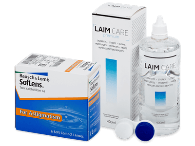 SofLens Toric (6 Linsen) + Laim-Care 400 ml