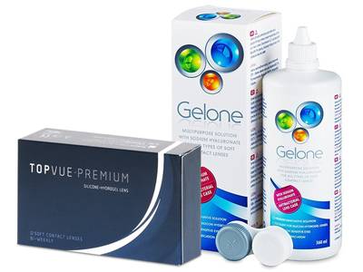 TopVue Premium (12 Linsen) + Gelone 360 ml