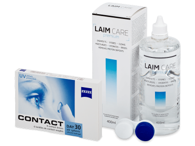 Zeiss Contact Day 30 Air (6 Linsen) + Laim Care 400 ml