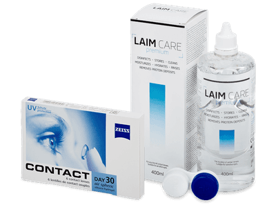 Zeiss Contact Day 30 Air (6 Linsen) + Laim Care 400 ml