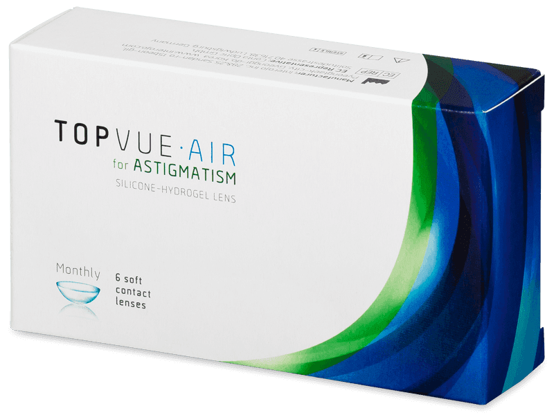 TopVue Air for Astigmatism (6 Linsen) - Torische Kontaktlinsen