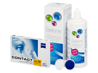 Carl Zeiss Contact Day 30 Spheric (6 Linsen) + Gelone 360 ml