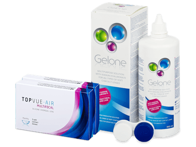 TopVue Air Multifocal (6 Linsen) + Gelone 360 ml