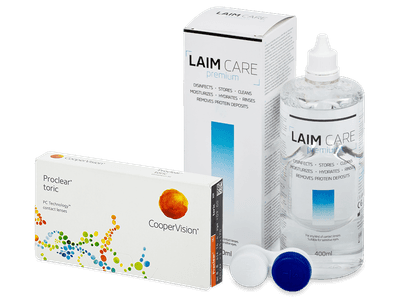 Proclear Toric XR (6 Linsen) +  Laim Care 400ml