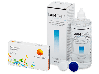 Proclear Multifocal XR (6 Linsen) + Laim Care 400ml