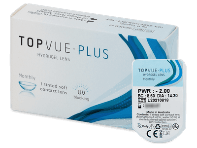 TopVue Plus (1 Linse) - Dieses Produkt gibt es außerdem in folgenden Abpackungen