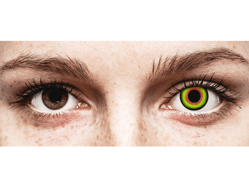ColourVUE Crazy Lens - Mad Hatter - Tageslinsen ohne Stärken (2 Linsen)