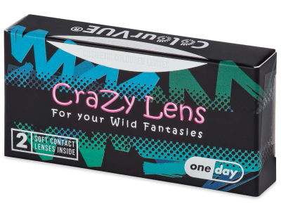 ColourVUE Crazy Lens - Reignfire - Tageslinsen ohne Stärken (2 Linsen)