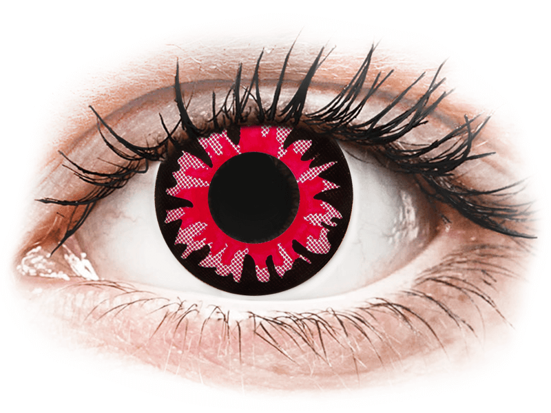 ColourVUE Crazy Lens - Volturi - Tageslinsen ohne Stärken (2 Linsen) - Farblinsen