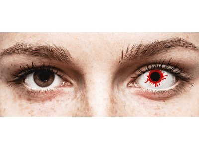 ColourVUE Crazy Lens - Wild Blood - Tageslinsen ohne Stärken (2 Linsen)