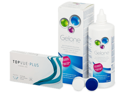 TopVue Plus (6 Linsen) + Gelone 360 ml