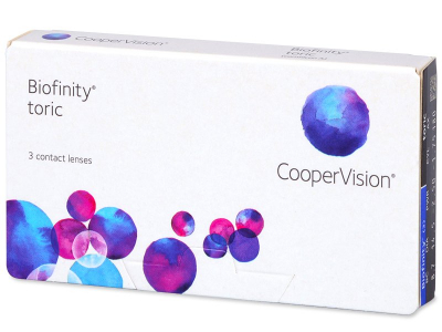 Biofinity Toric (3 Linsen) - Torische Kontaktlinsen