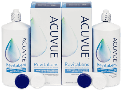 Pflegemittel Acuvue RevitaLens 2 x 360 ml - Pflegelösung – günstigeres Duo Pack