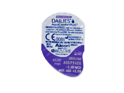 Dailies AquaComfort Plus Multifocal (90 Linsen) - Blister Vorschau